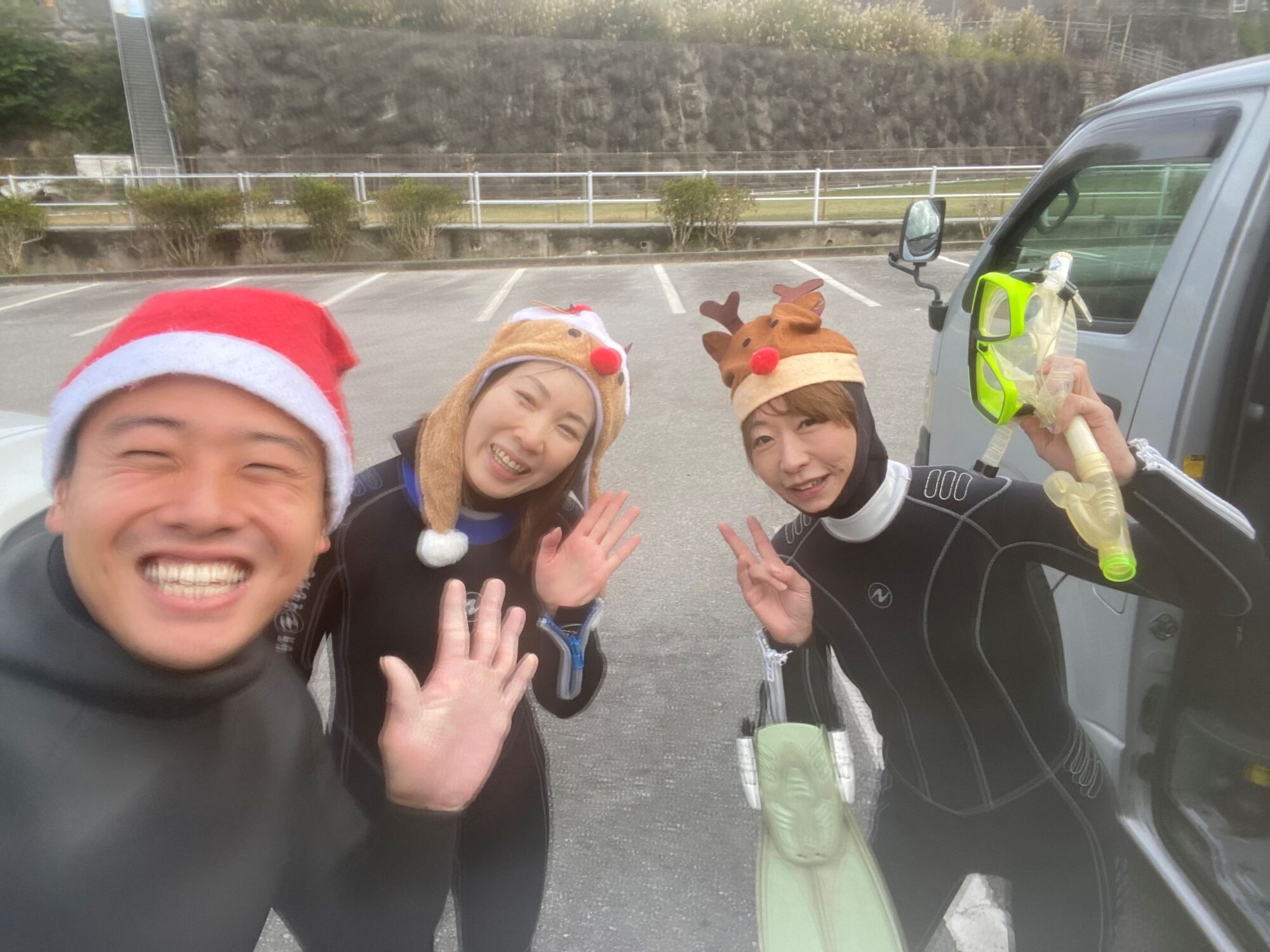2024年12月25日 クリスマスノーケリング🎄