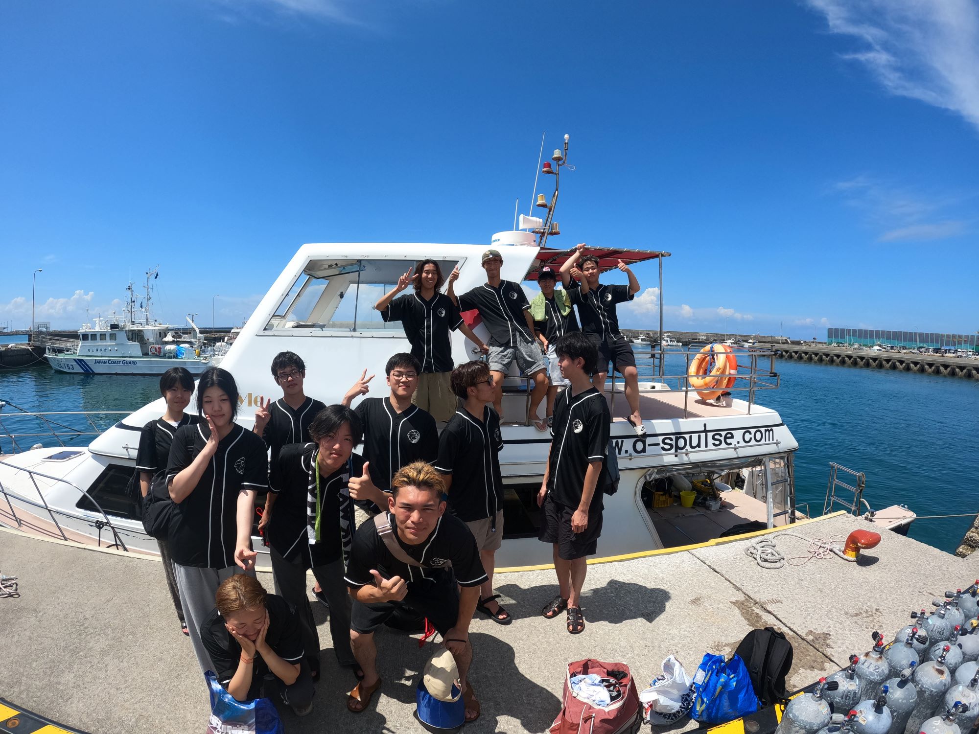 2025年9月10日ダイビングサークル合宿2日目!!