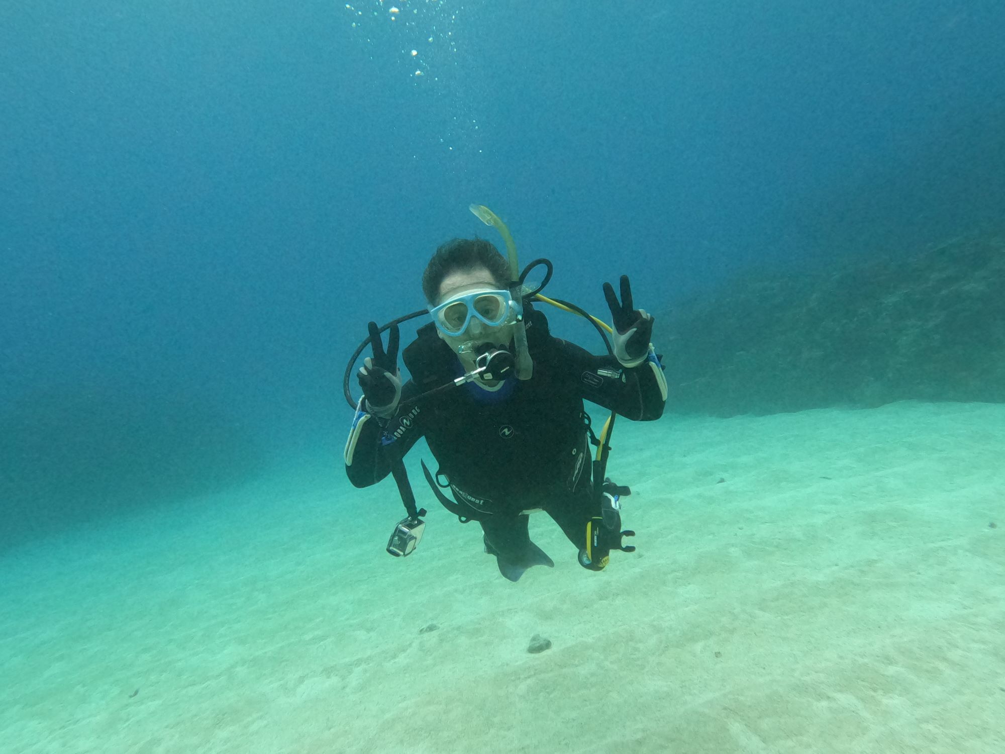 2025年11月21日　慶良間諸島　講習2日目＆体験ダイビング