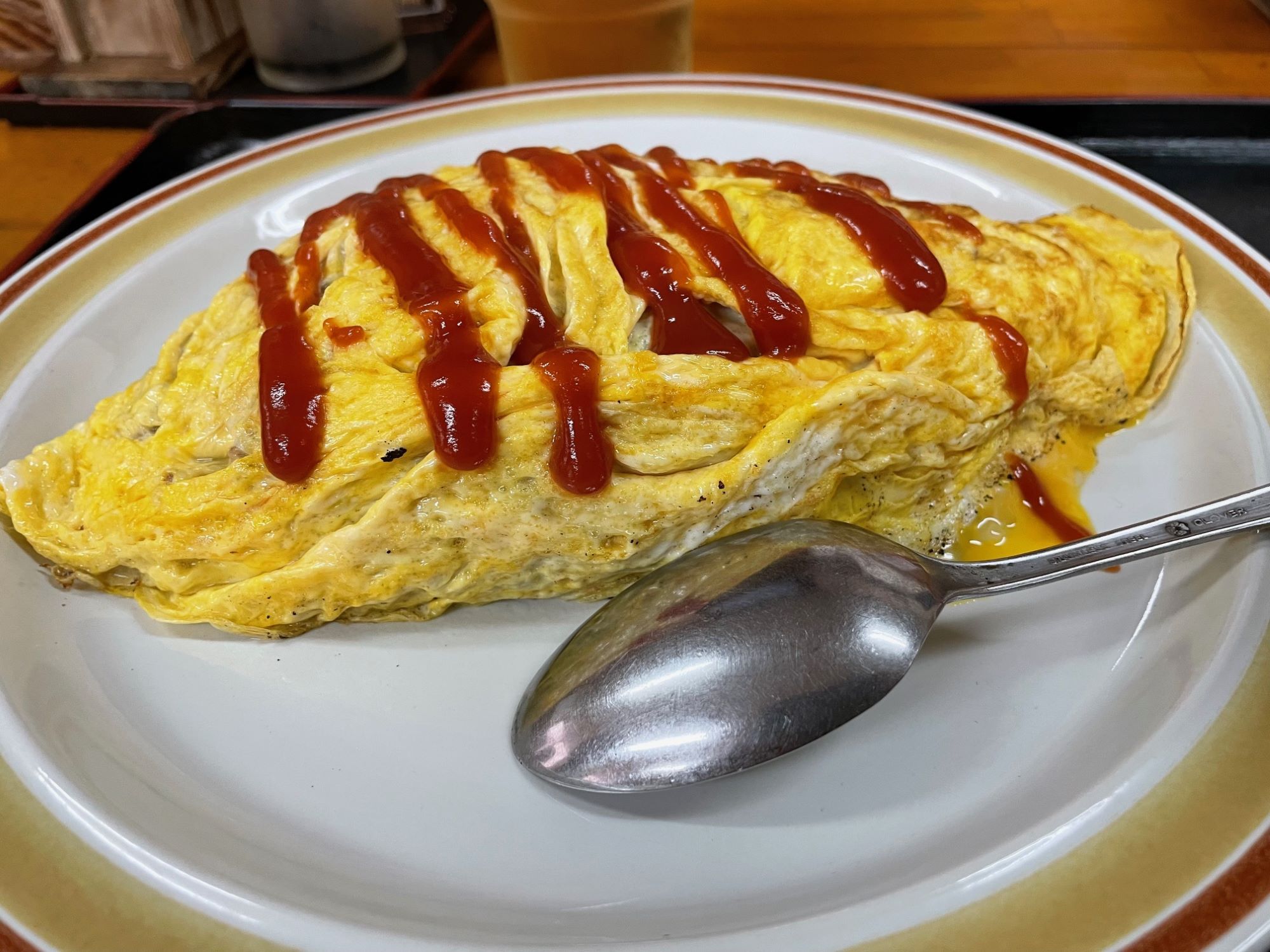 ショップの近所の定食屋さん🐰