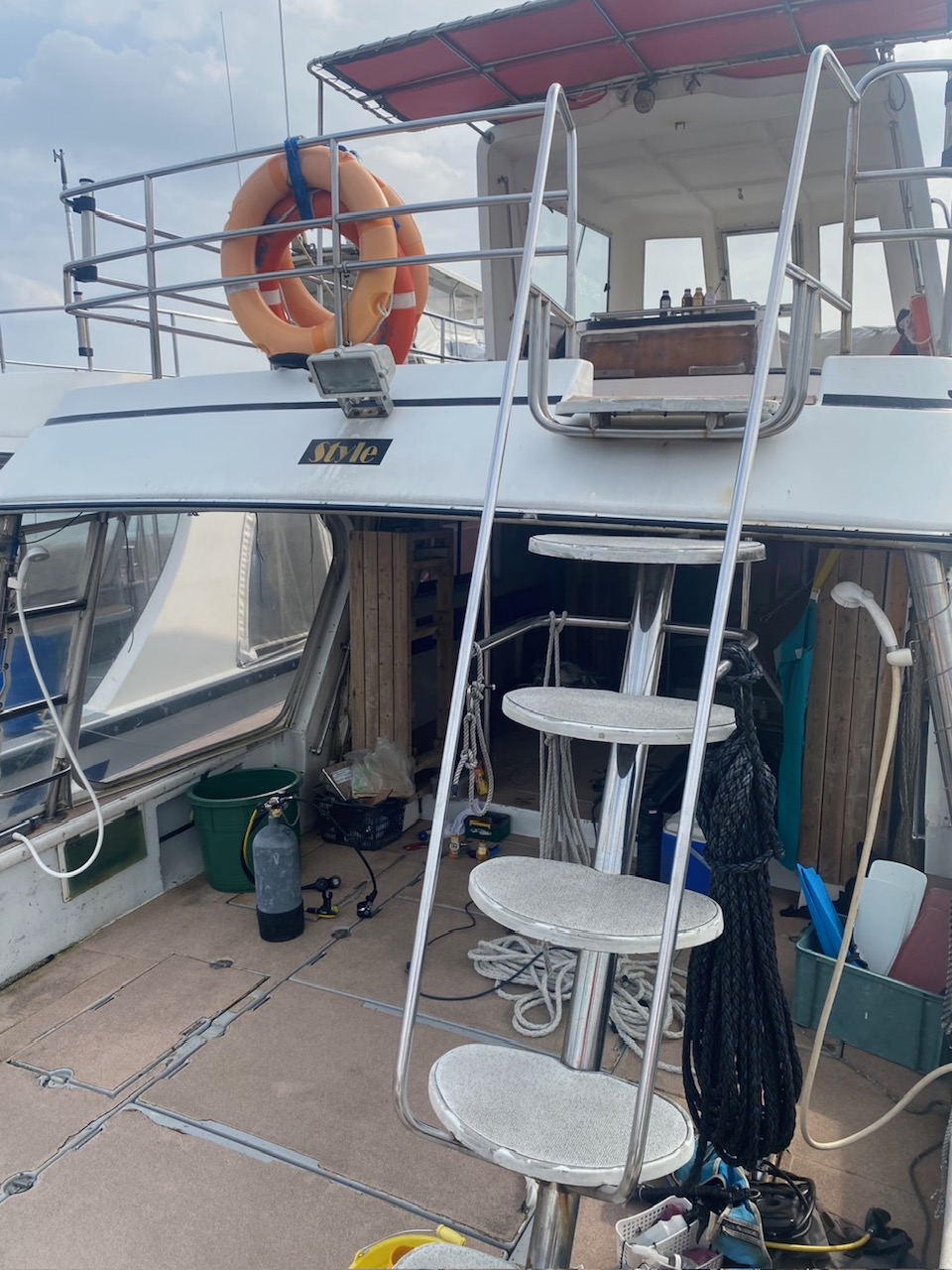 2026年1月7日安心・安全な海遊びのために！Style号メンテナンスDAY⚓️
