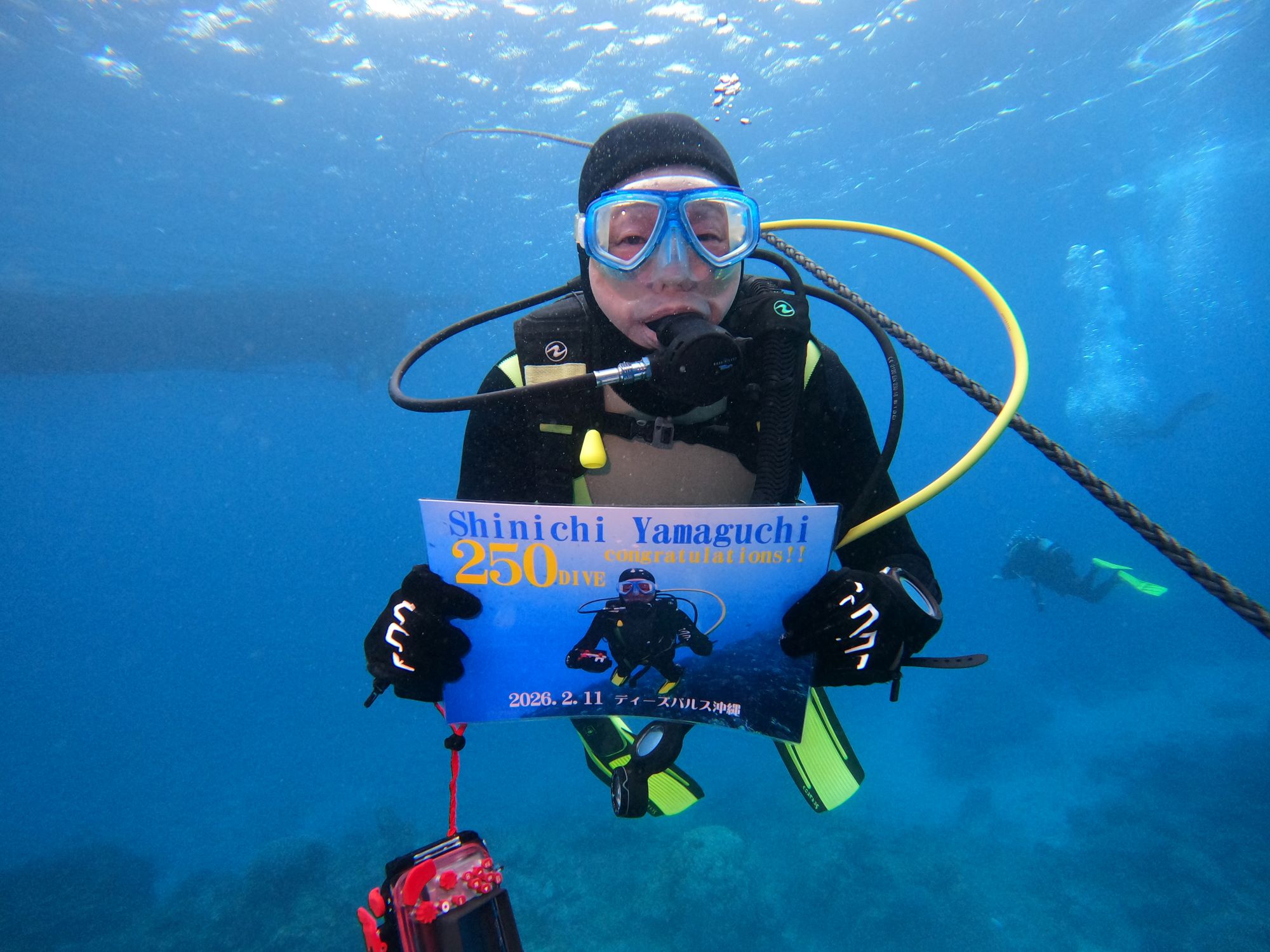 2026年2月11日慶良間諸島日帰りダイビングツアー