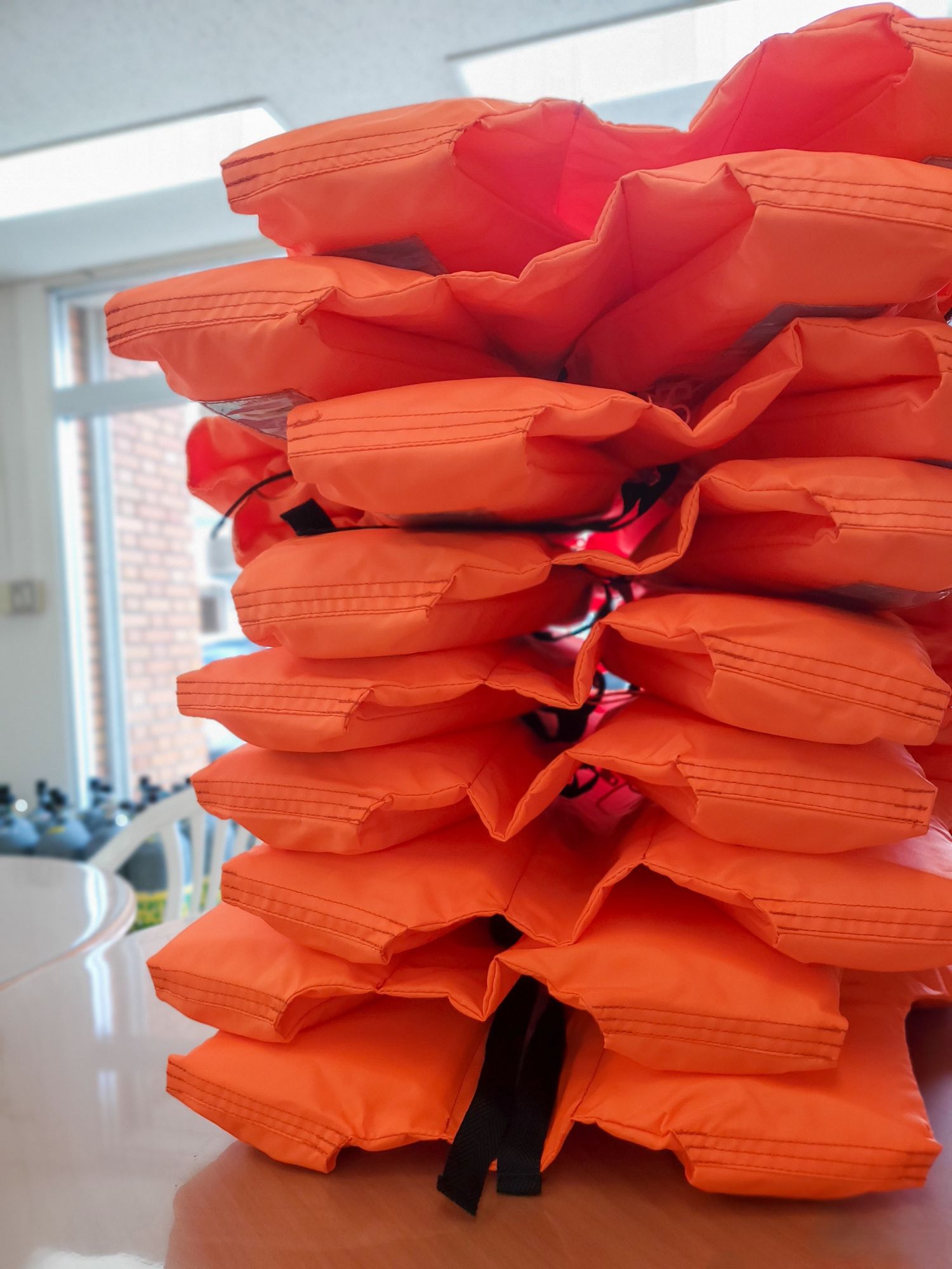 ライフジャケットのメンテナンス