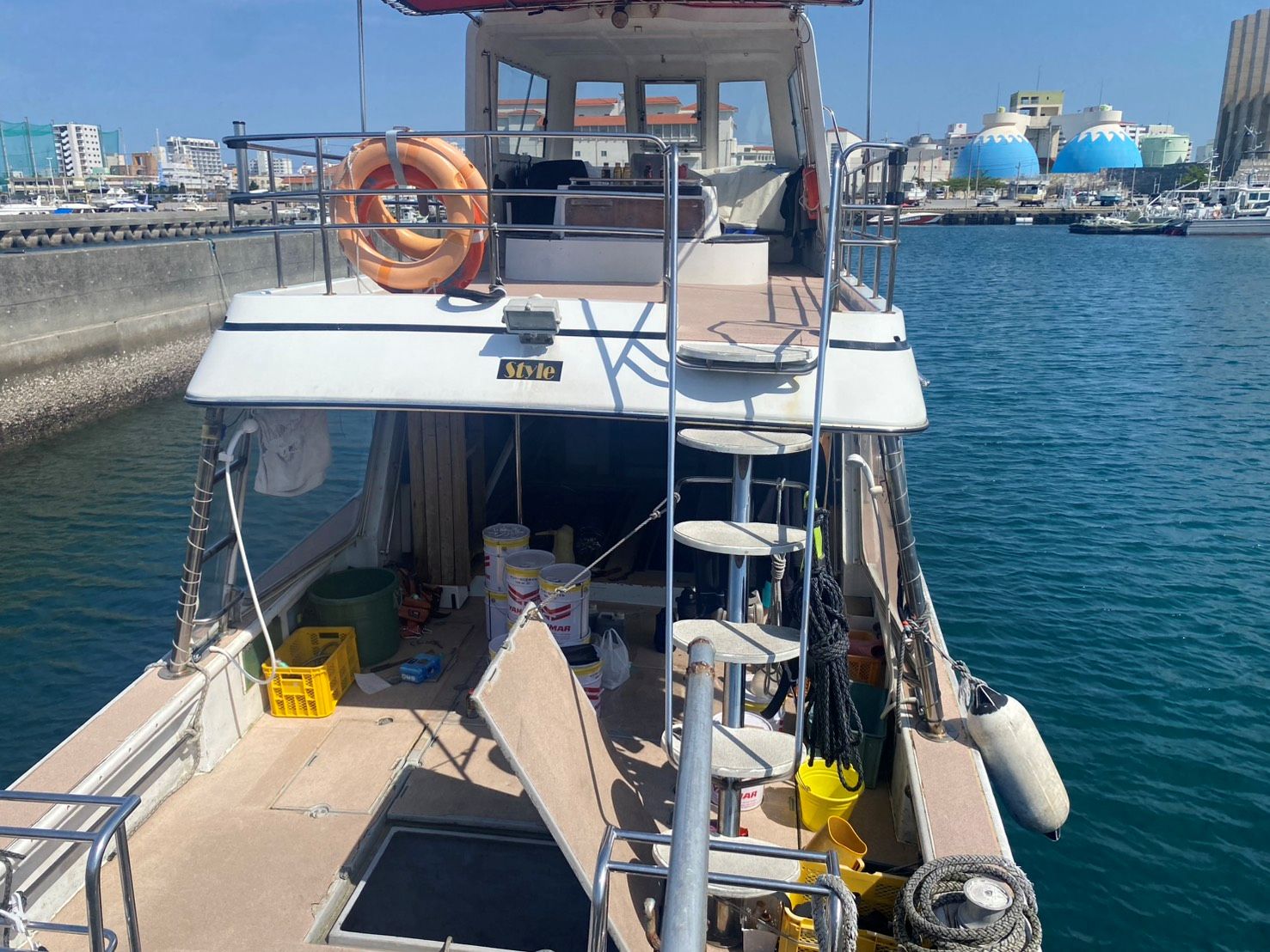 2026年4月8日　ボートメンテナンス