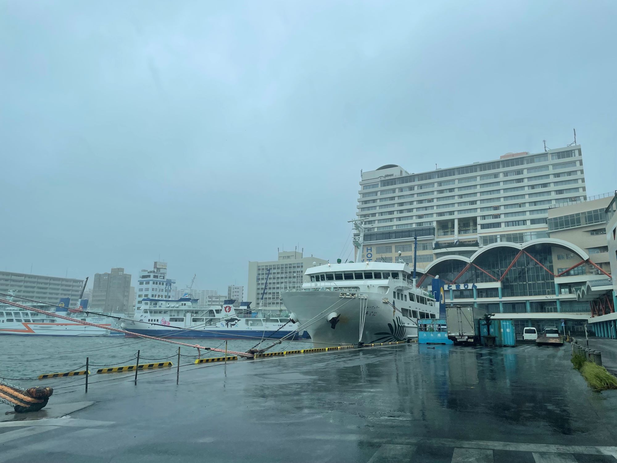 台風13号強風域🌀