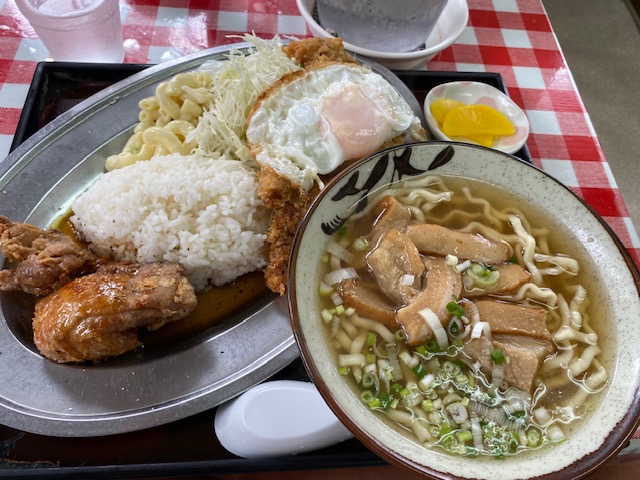 量の多い食堂